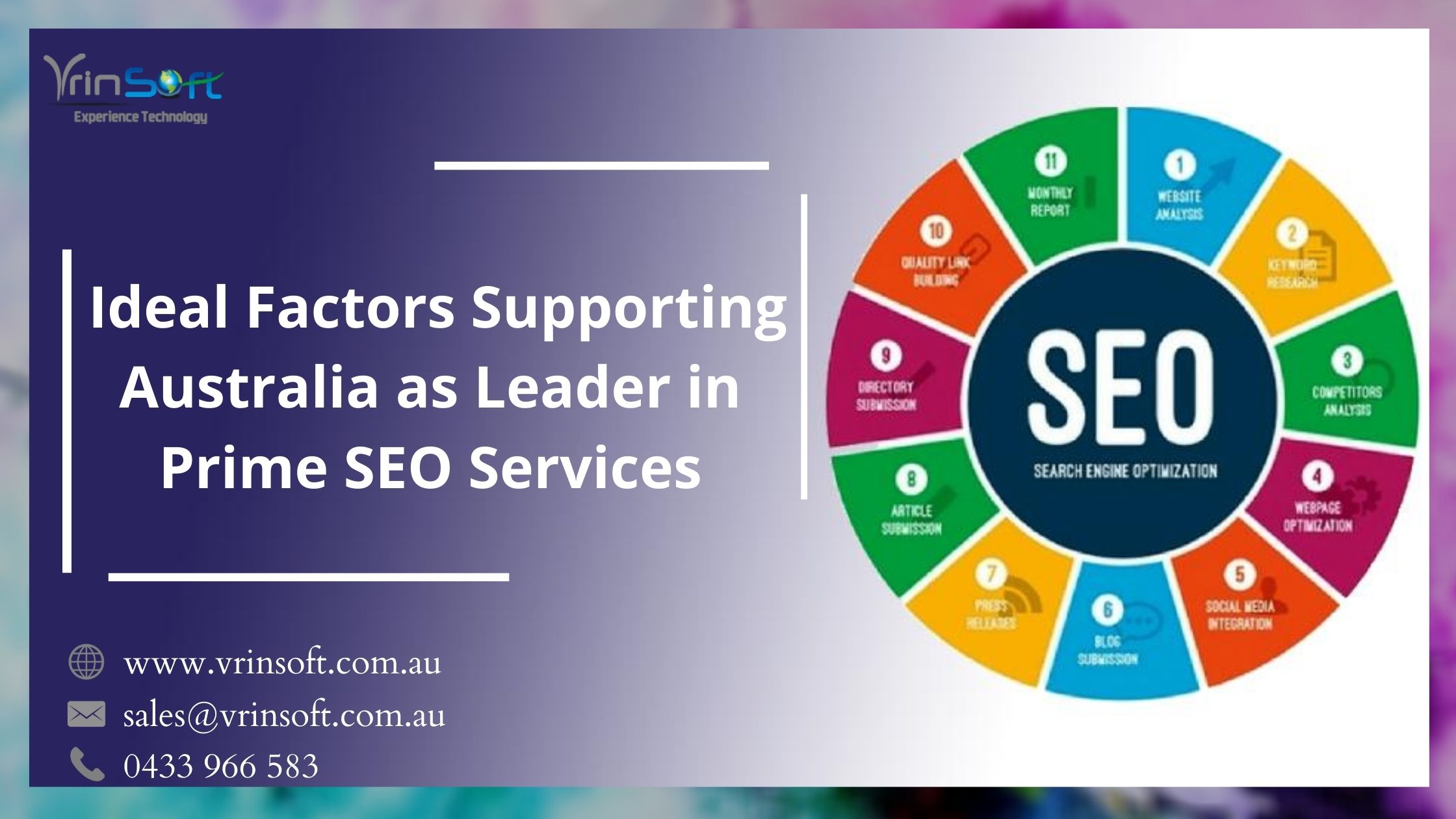 Ideal Factors Supporting Australia as Leader in Prime SEO Services